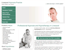 Tablet Screenshot of liverpoolhypnosis.co.uk